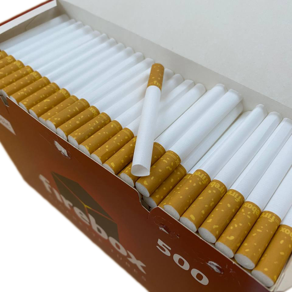 Сигаретные гильзы Faerbox 500 крупным планом