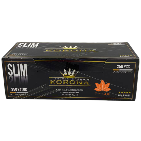 Сигаретные гильзы Korona Slim 250 главная