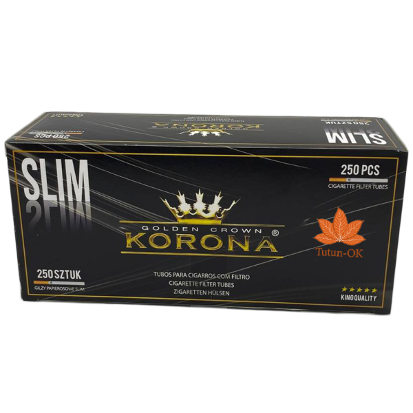 Сигаретные гильзы Korona Slim 250 титульная