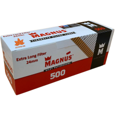 Magnus - гильзы для табака 500 штук с фильтром 24 мм