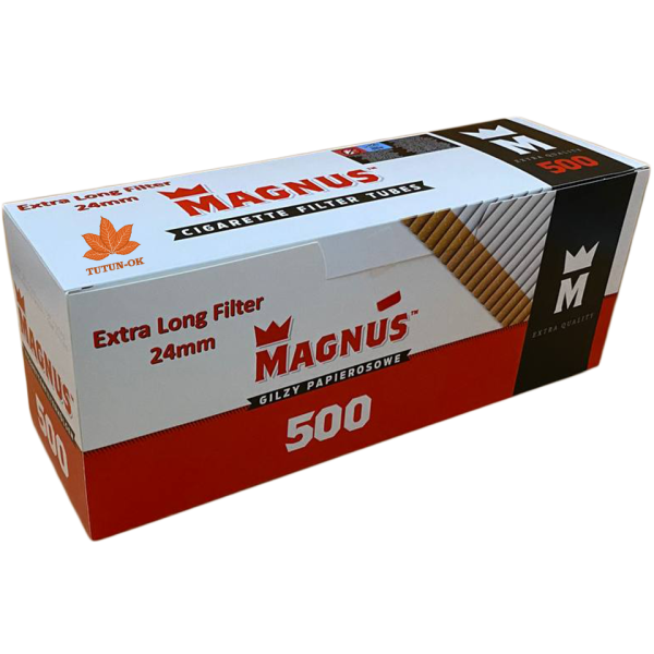 Сигаретные гильзы Magnus 500 фильтр 24 мм