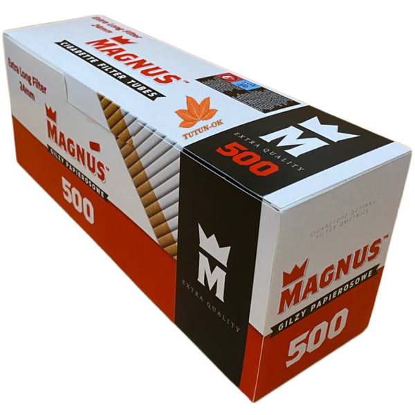 Сигаретные гильзы Magnus 500 фильтр 24 мм справа