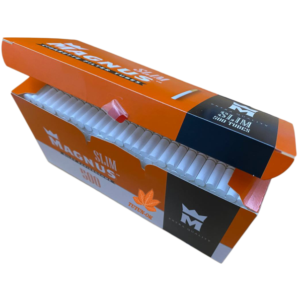 Сигаретные гильзы Magnus 500 SLIM открытые
