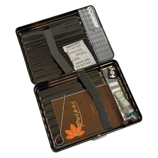 Портсигар Ruipai c USB зарядкой комплектация