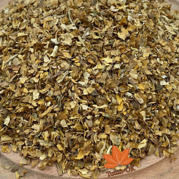 Табак Virginia Gold хлопья вблизи